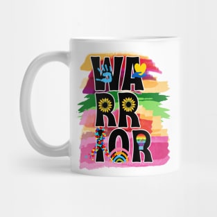 The warrior autism awareness Mug